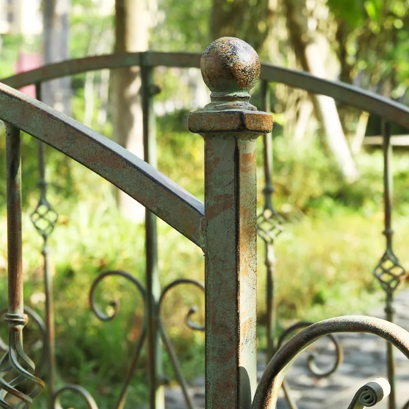 

Small-sized furniture, living room, bedroom villa wrought iron arch bridge outdoor bridge decoration