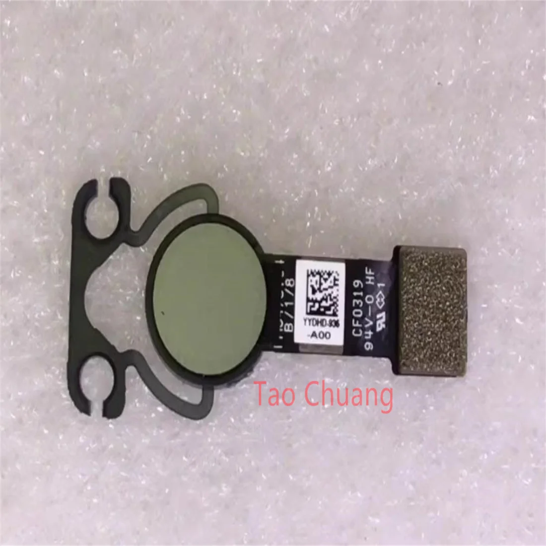 FOR Dell Latitude 5300 5400 7300 7400 Fingerprint Module Power Switch Button Silver and Black
