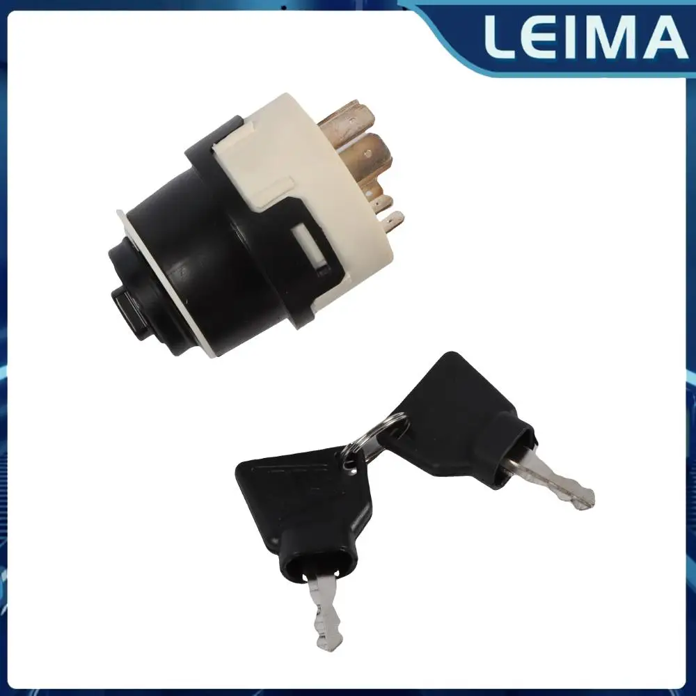 

Ignition Switch With 2 Keys 9 Pins 701/80184 50988 858/04674 701/45500 for JCB JCB200 JCB220 Tractor Preheat Start Switch