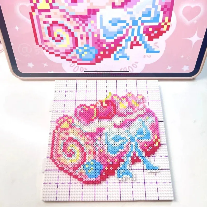 Hama Perler Fuse Beads Refill 4000Pcs 2.6mm - Colorful 3D Beads for Easy Fun DIY Handcrafts