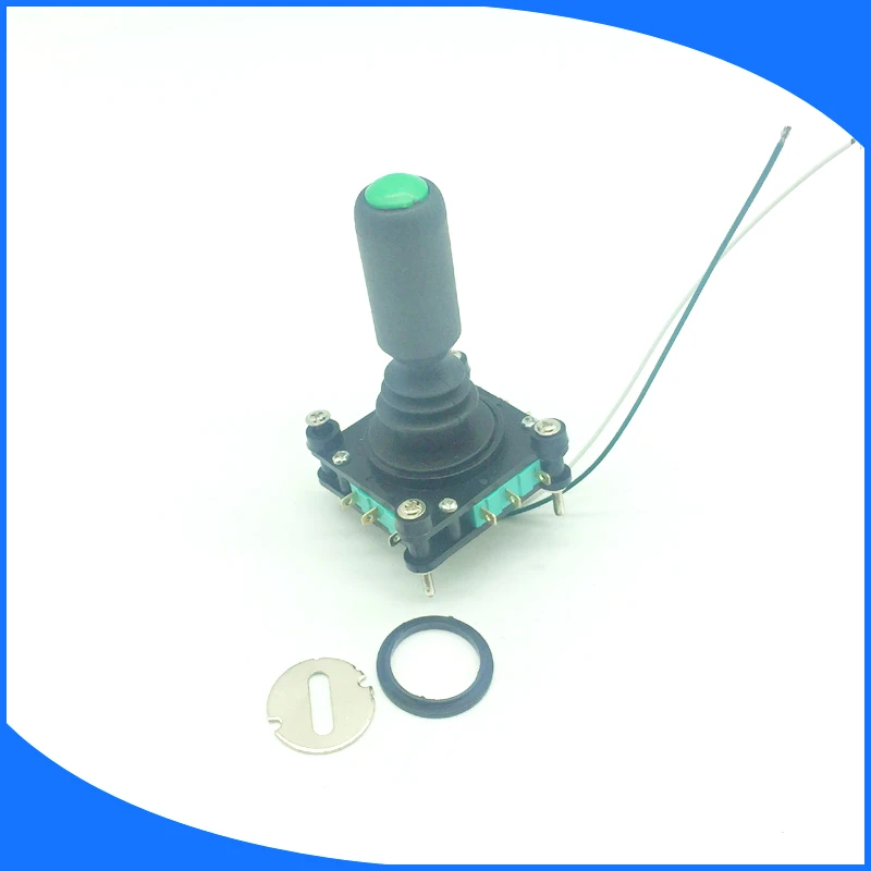 Cross Switch SCV4-YQ-04R2G Small Electric Vehicle Universal Joystick with Self-Return and Push Button