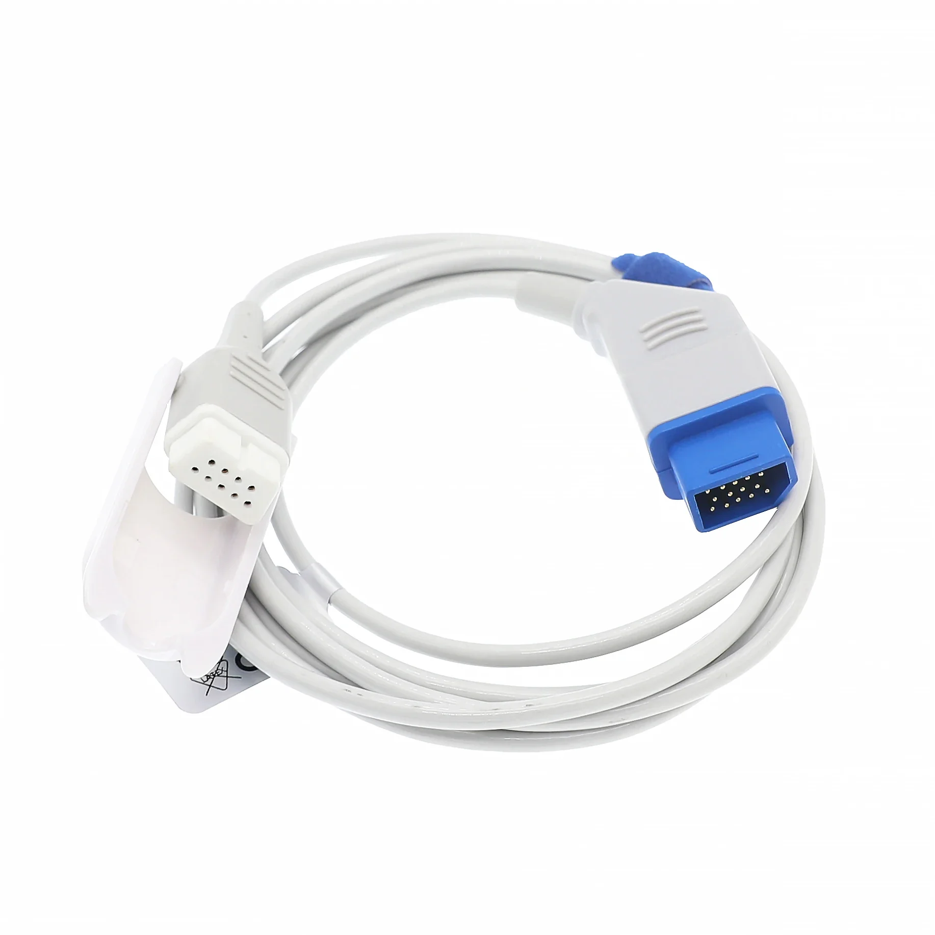 Compatible With Nihon Kohden JL-631P SpO2 Adapter Cable DB 14 Pin SpO2 Sensor Extension Cable