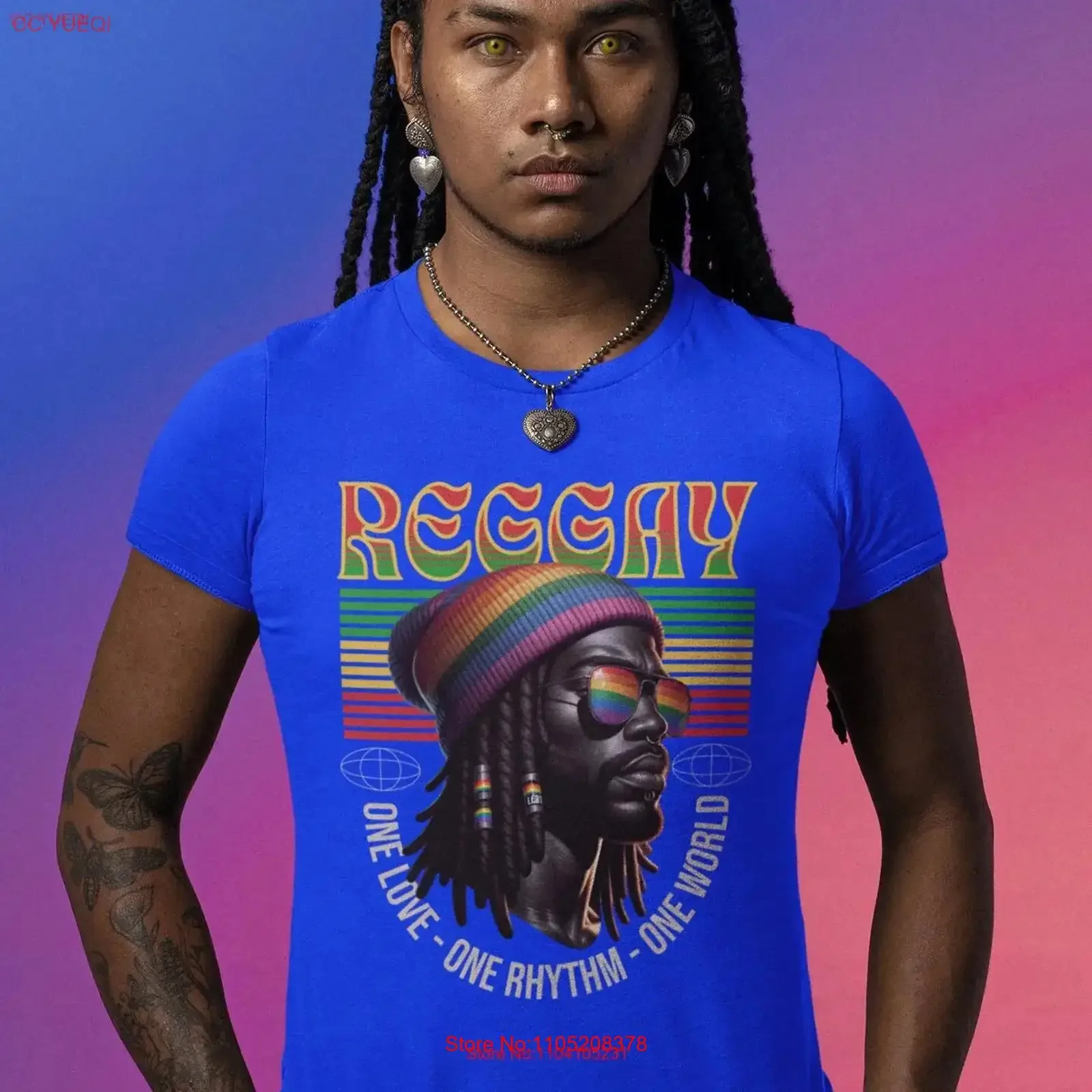 LGBT Reggay Vibe T Shirt Jamaica Gay Lesbian Reggae Dance Hall Softstyle vintage Washed Slightly Soft Comfortable homme