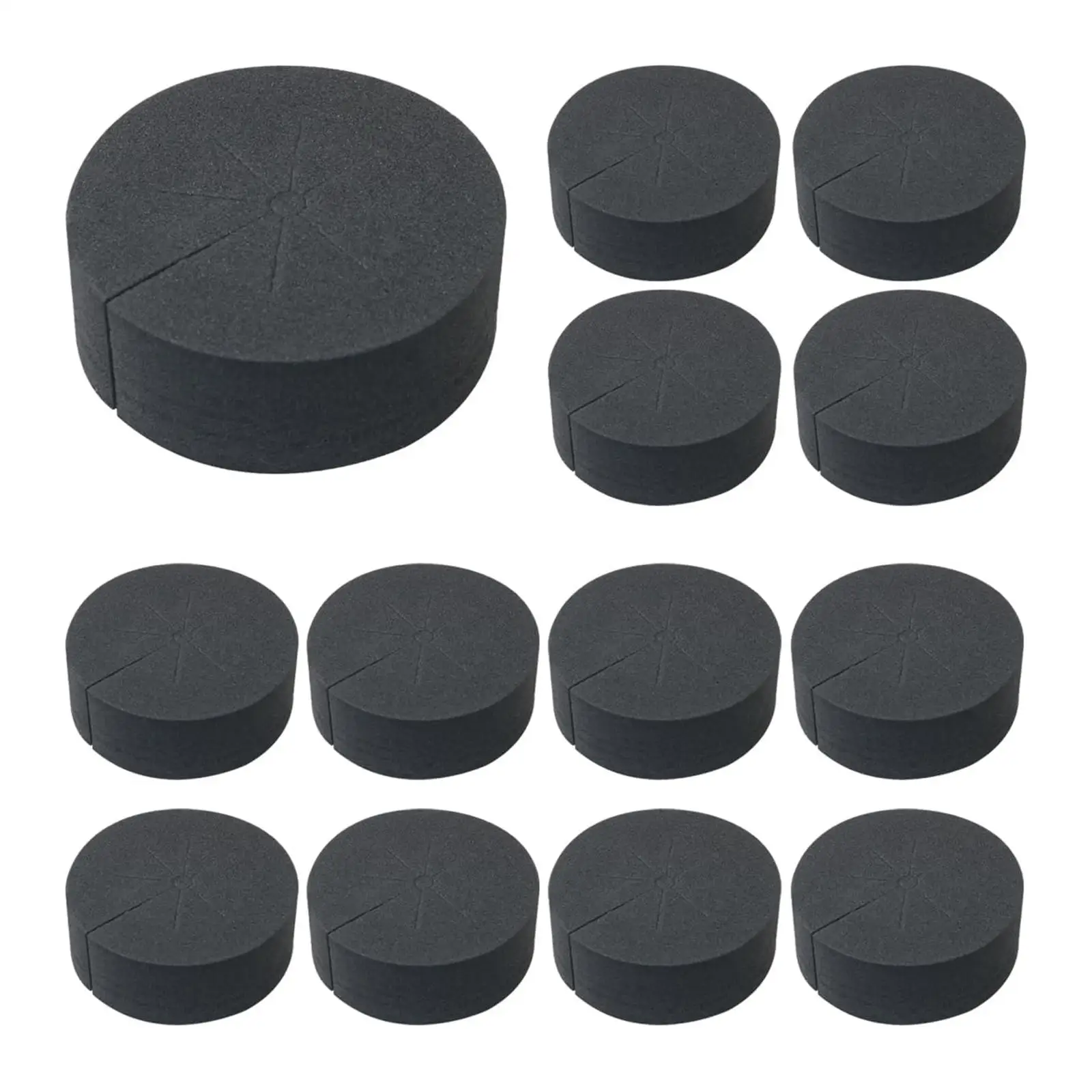 

50Pcs Cloning Inserts Replacement Easy to Use Portable Hydroponics Foam System for Vegetable Flower Fruits Seedling Cereals