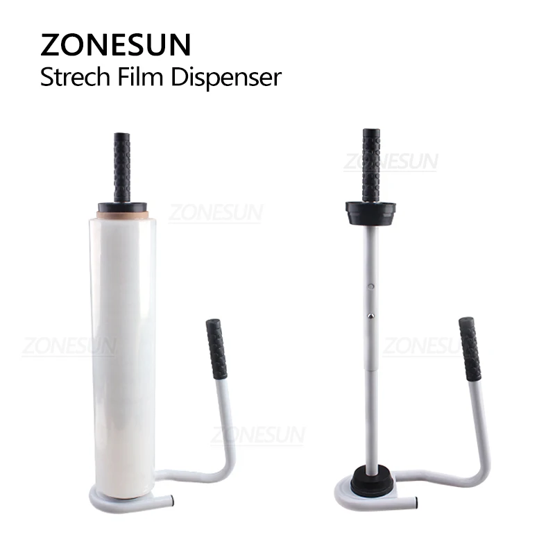 ZONESUN ZS-LM2 Dispensers For Stretch Film Manual Pallet Wrapping And Bundling Film Packaging Machine Manual Wrapper Film