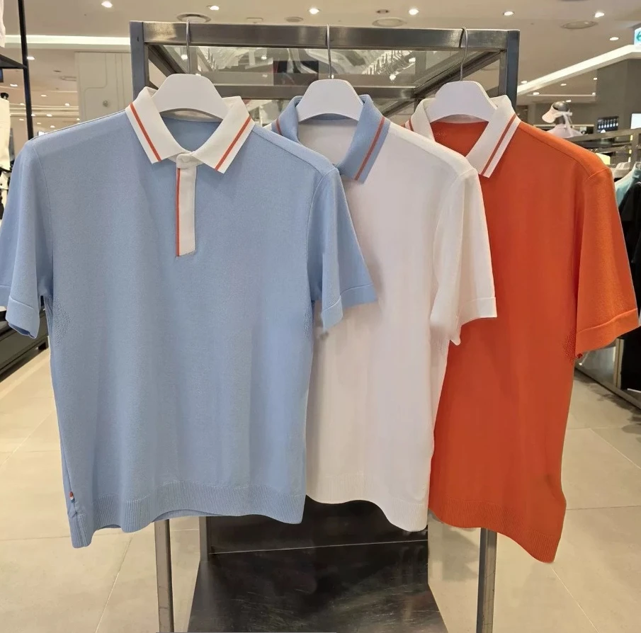 2026 2026 Summer Men Golf Polo Shirt Color Block Lapel Short Sleeve T Shirt Sports Casual Tee Multi Colors Available Male Golf Top - Aliexpress Deal