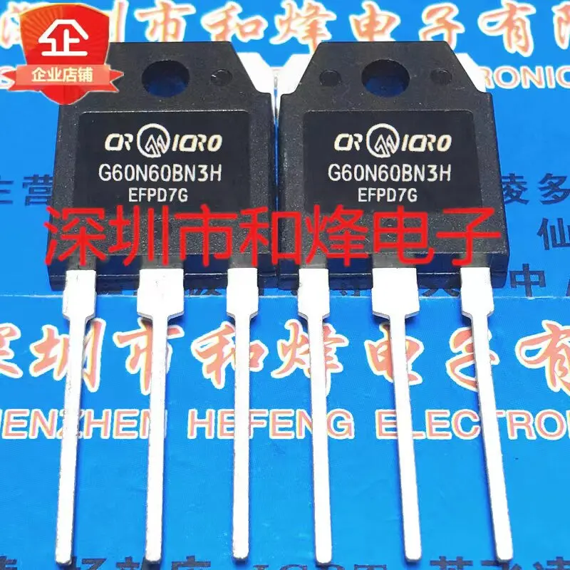 5PCS G60N60BN3H TO-3P  Brand New In Stock, Can Be Purchased Directly From Shenzhen Huayi Electronics