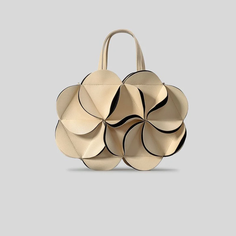 Mode Blumen Design Frauen Handtaschen elegante Blütenblatt Umhängetasche Luxus Pu Letaher Umhängetaschen