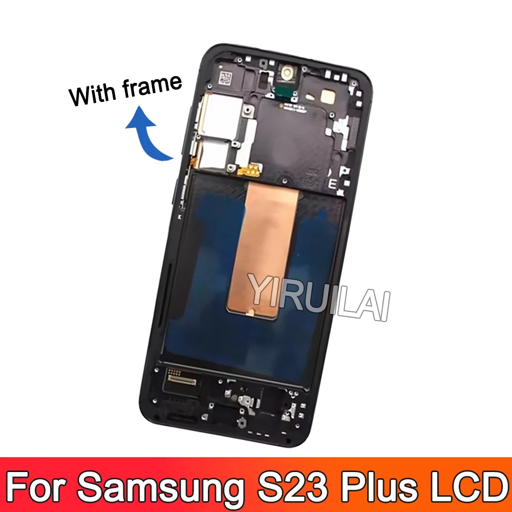 OLED For S23 Plus Screen Assembly for Samsung S23+ S916 S916B S916U Lcd Display Digital Touch Screen Replacement