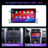 スズキグランド Vitara 3 2005-2015 カーラジオマルチメディア Android 14 CarPlay ナビゲーション 7862S 8 グラム 256 グラムタッチ 2 K QLED スクリーン 2