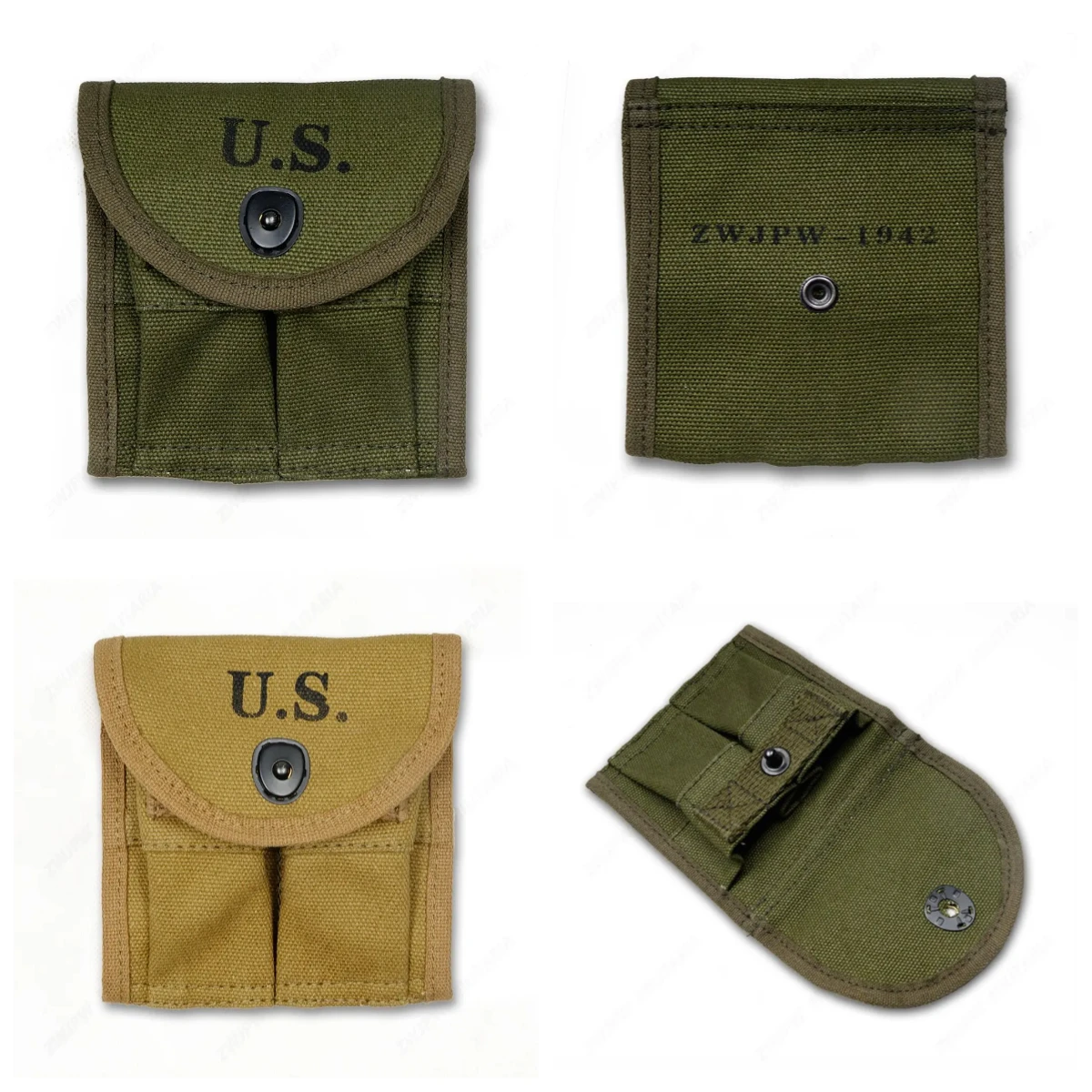 

Тактическая подвесная сумка для мужчин в стиле времен Второй мировой войны, имитирующая малую сумку для карабина M1 (США)