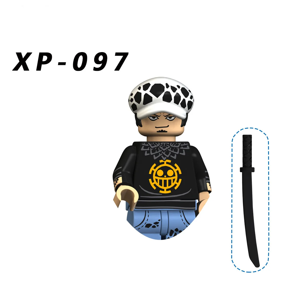 Eendelige Bouwstenen Luffy Zoro Mini Action Figures Collectie Producten Bakstenen Diy Educatief Speelgoed Geschenken