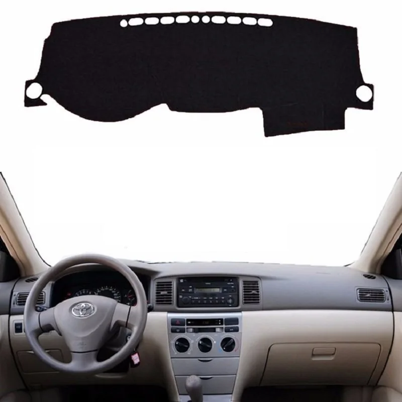 For Toyota Corolla 2004 2005 2006 2007 2008 2009 2010 2011 2012 Hand Drive Non Slip Dashboard Cover Mat Carpet Car Accessories