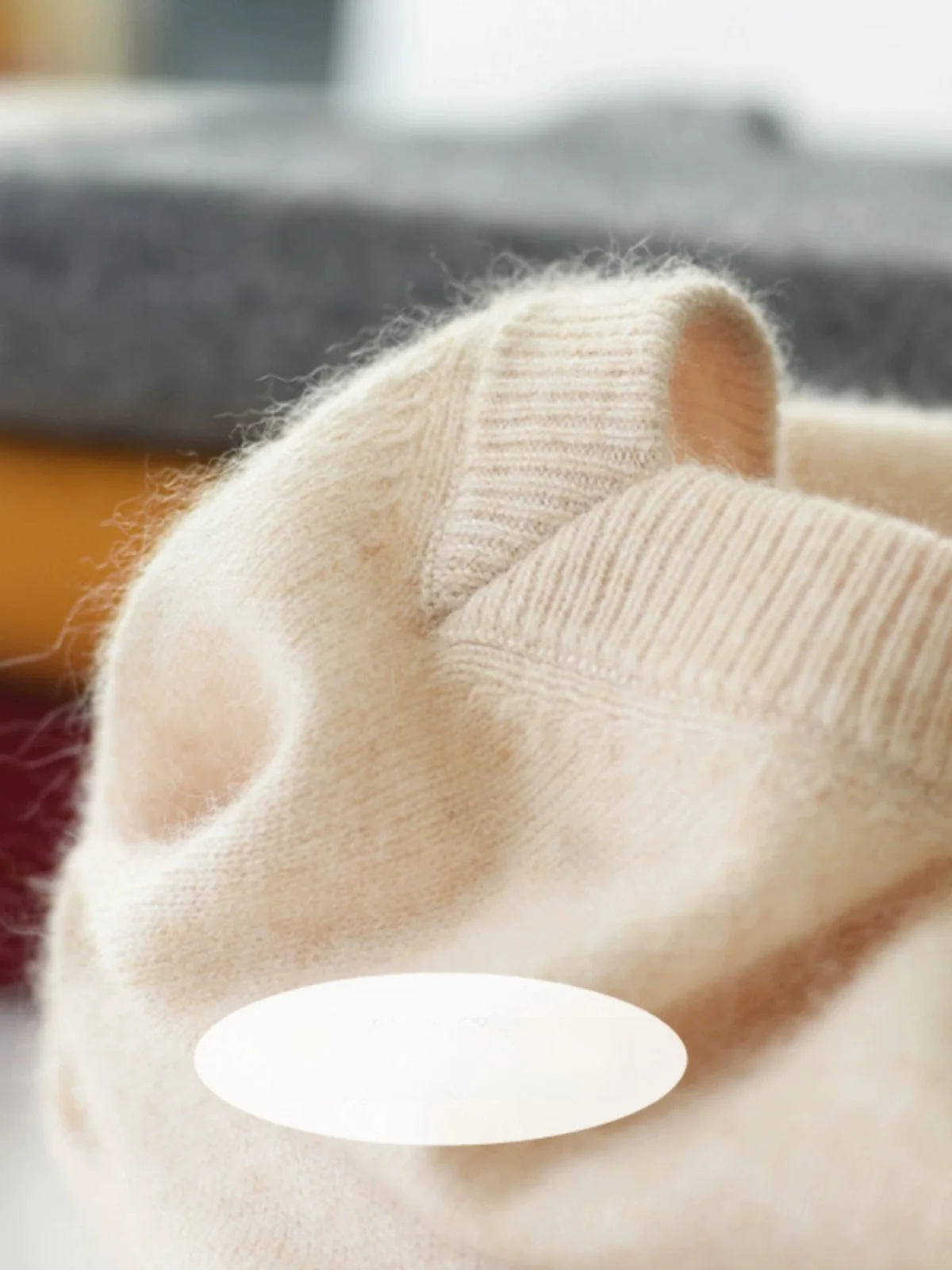 

Мужской свободный круглый шерстяной свитер Ne трикотажа осень-зима Thi Warm Camere V-Ne повседневный базовый слой вязаный irt