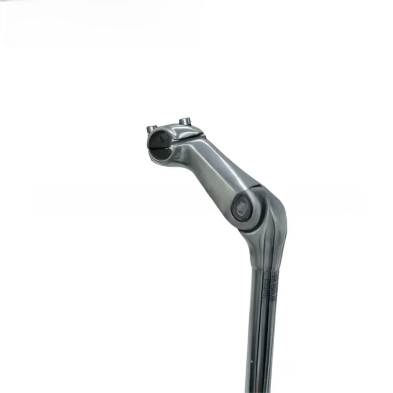 Adjustable Bicycle Stem Riser 90mm*25.4mm, 22.2/25.4*325mm Handlebar Stem Extender, Aluminum Alloy Bike Fork Stem for MTB Road C