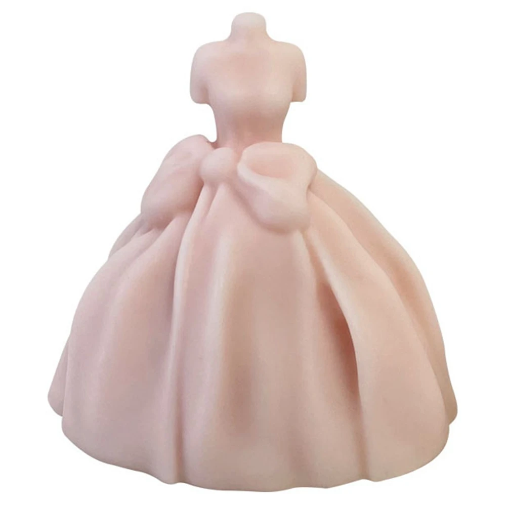 3D wedding dress suit handmade soap mold DIY aromatherapy candle Silicone Mold Scented Making Tools 3D DIY Handmade Fragrance