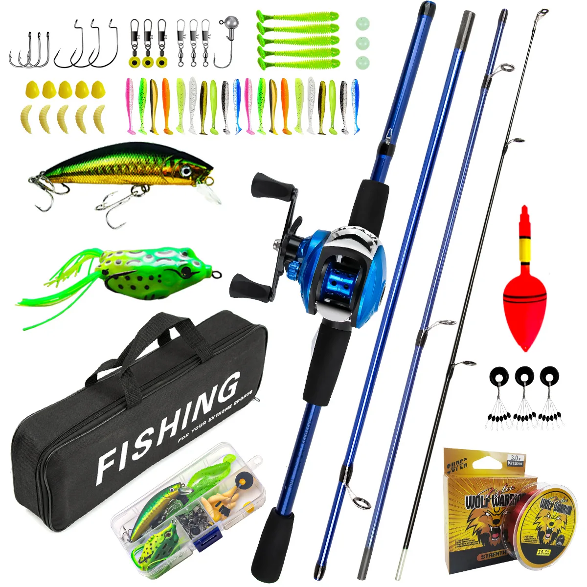Fishing Rod Reel Se… - image