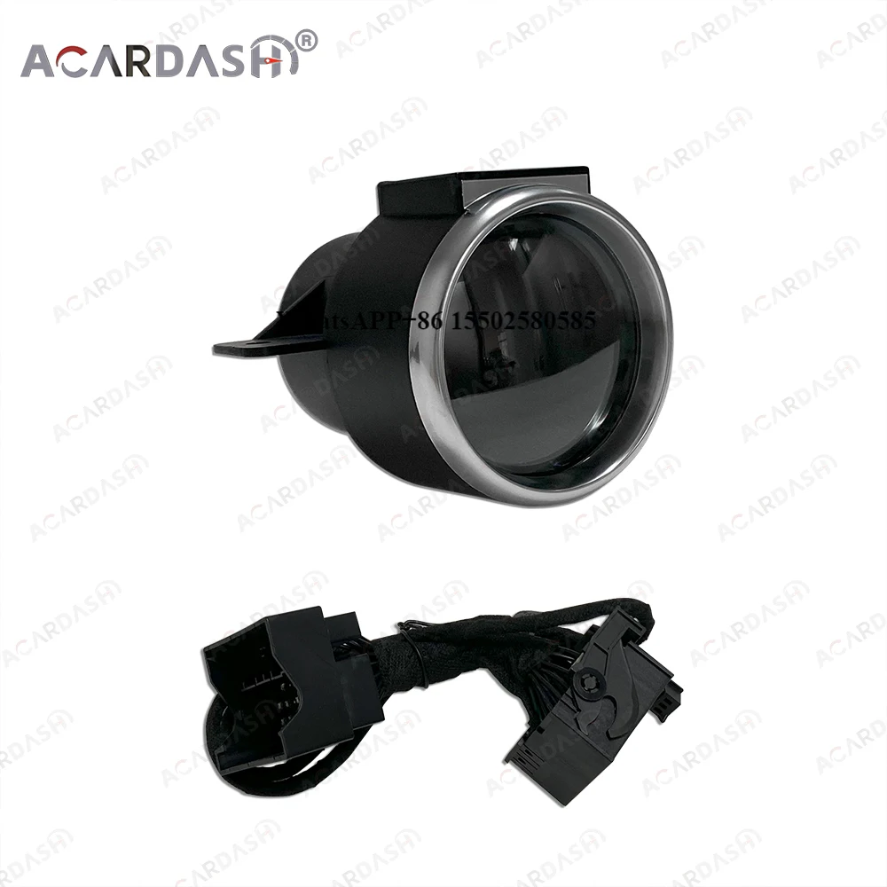 ACARDASH Digital LCD Relógio Central Cronômetro Bússola para Porsche Panamera 970 971 Cayenne e Macan com Mostrador Multi Style