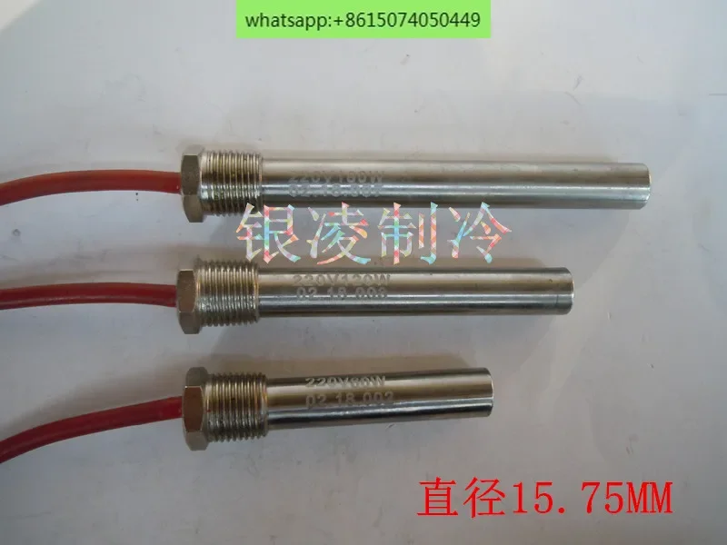 

Semi-hermetic compressor head heating tube heating rod crankshaft oil heater