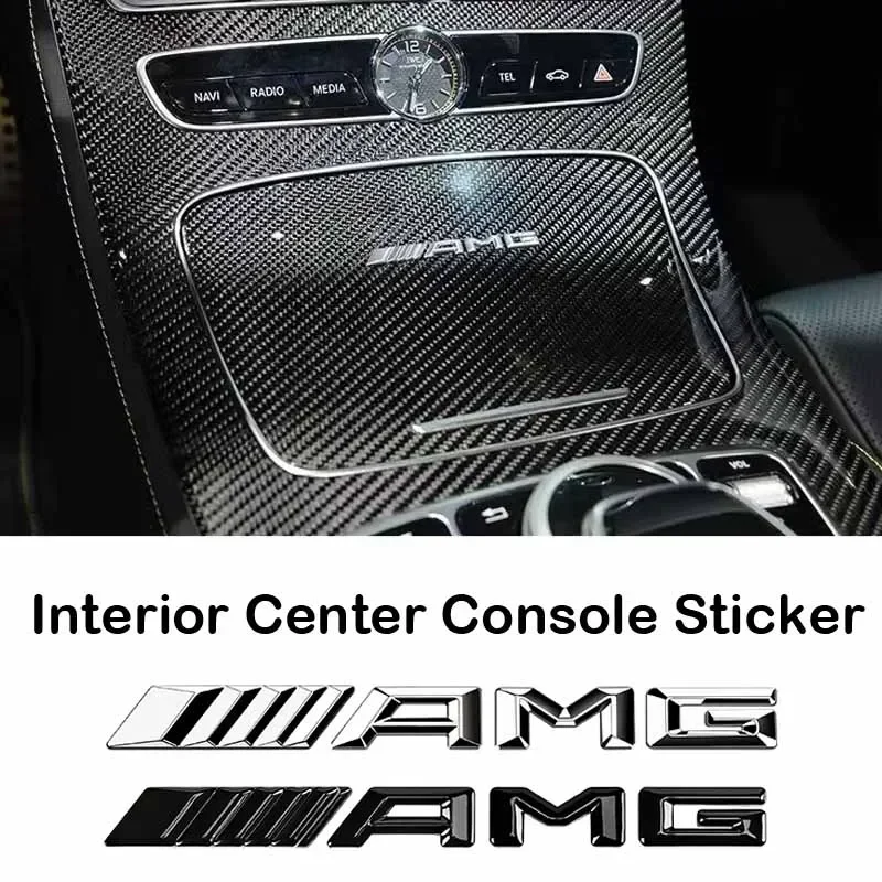 لمرسيدس بنز 4MATIC MAYBACH AMG توربو رسالة شعار شارة الداخلية مركز وحدة التحكم شعار سيارة التصميم ملحق ثلاثية الأبعاد ملصق