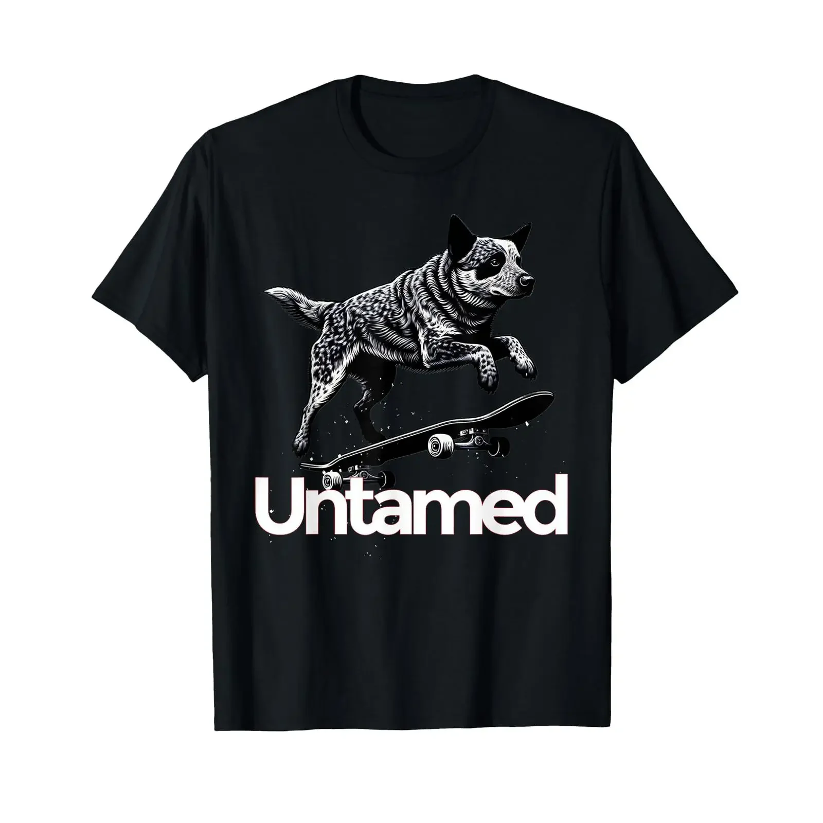 Australian Cattle Dog Red Blue Heeler Untamed T Shirt vintage Washed Versatile Comfortable graphic Breathable Stylish