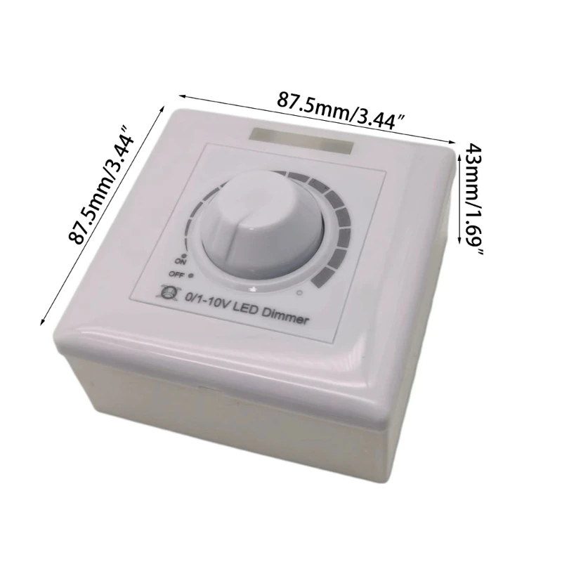 Nieuwe 0-10V LED-draaidimmer Vervanging Verstelbare helderheid LED-dimmer