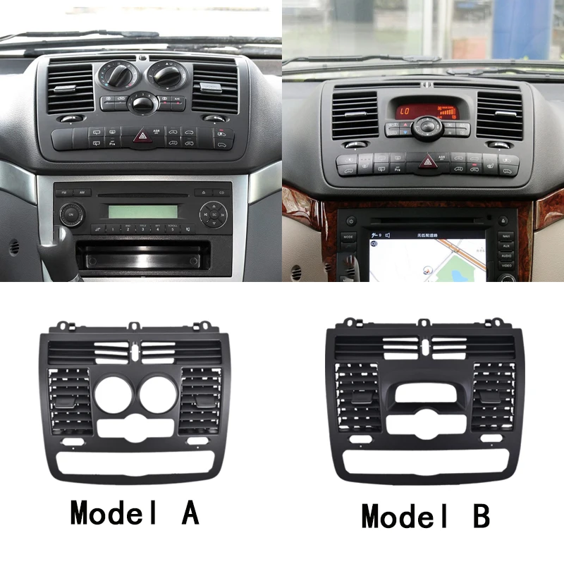 

Car AC Vent Grille Air Outlet Panel Cover For Mercedes Benz Vito Viano W636 W639 2004-2015 Car Accessories