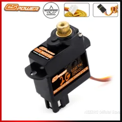 DSPOWER 2G Micro Metal Gear Digital Servo Coreless Motor for Mini RC Car Indoor Flight 3D Fixed-wing Helicopter Boat Duct Robot