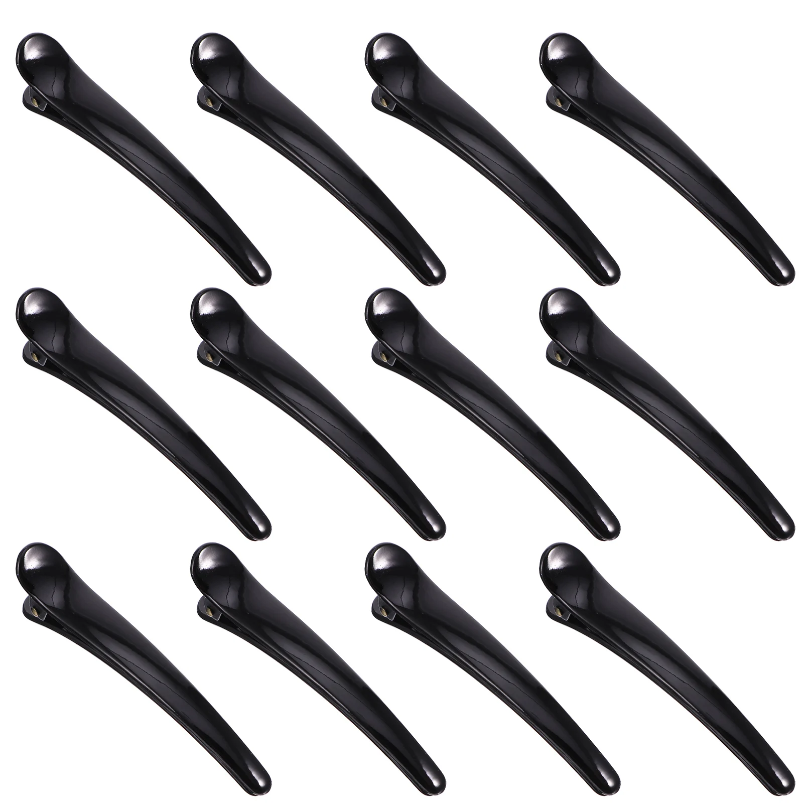 

12pcs Acrylic Retro Hair Clips Sturdy Lightweight Perfect for Salon Use Women Barrettes Duckbill Girl Hair Accessories Stylish