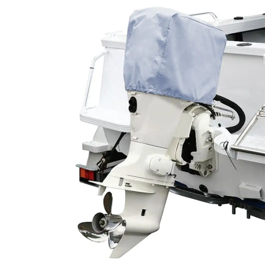 Waterproof Oxford Fabric Outboard Motor Cover Durable Boat Engine Protector for Small Boat Accessories