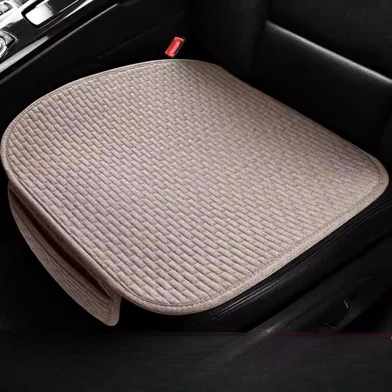 For Specific Models Backless Cotton Linen Non-Slip Breathable All-Season Pad New Car Seat Cushion Single Piece Custom-Fit