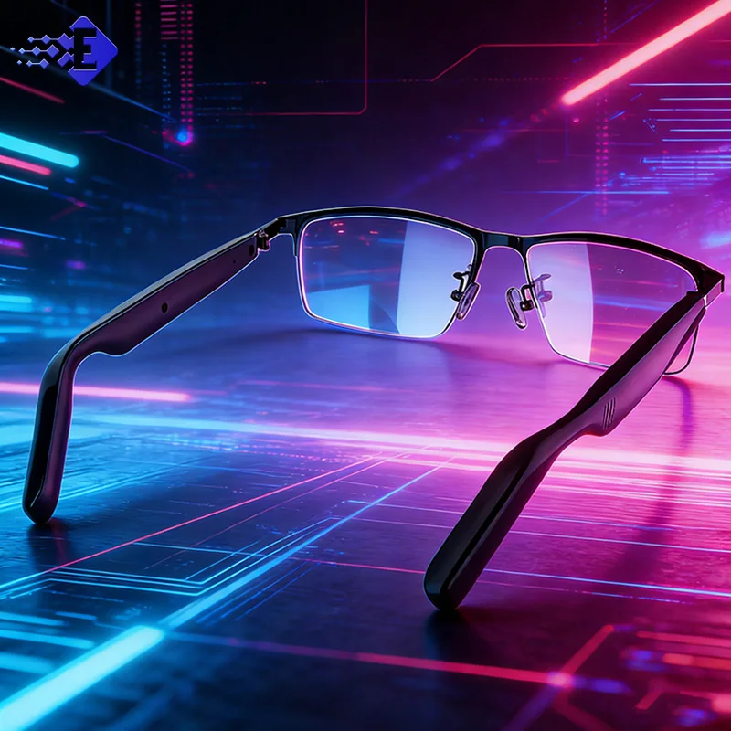 Smart Audio Glasses Transparent Anti Blue Light Bluetooth Eearbud Sunglasses With Mic Music Call Support For IOS Android