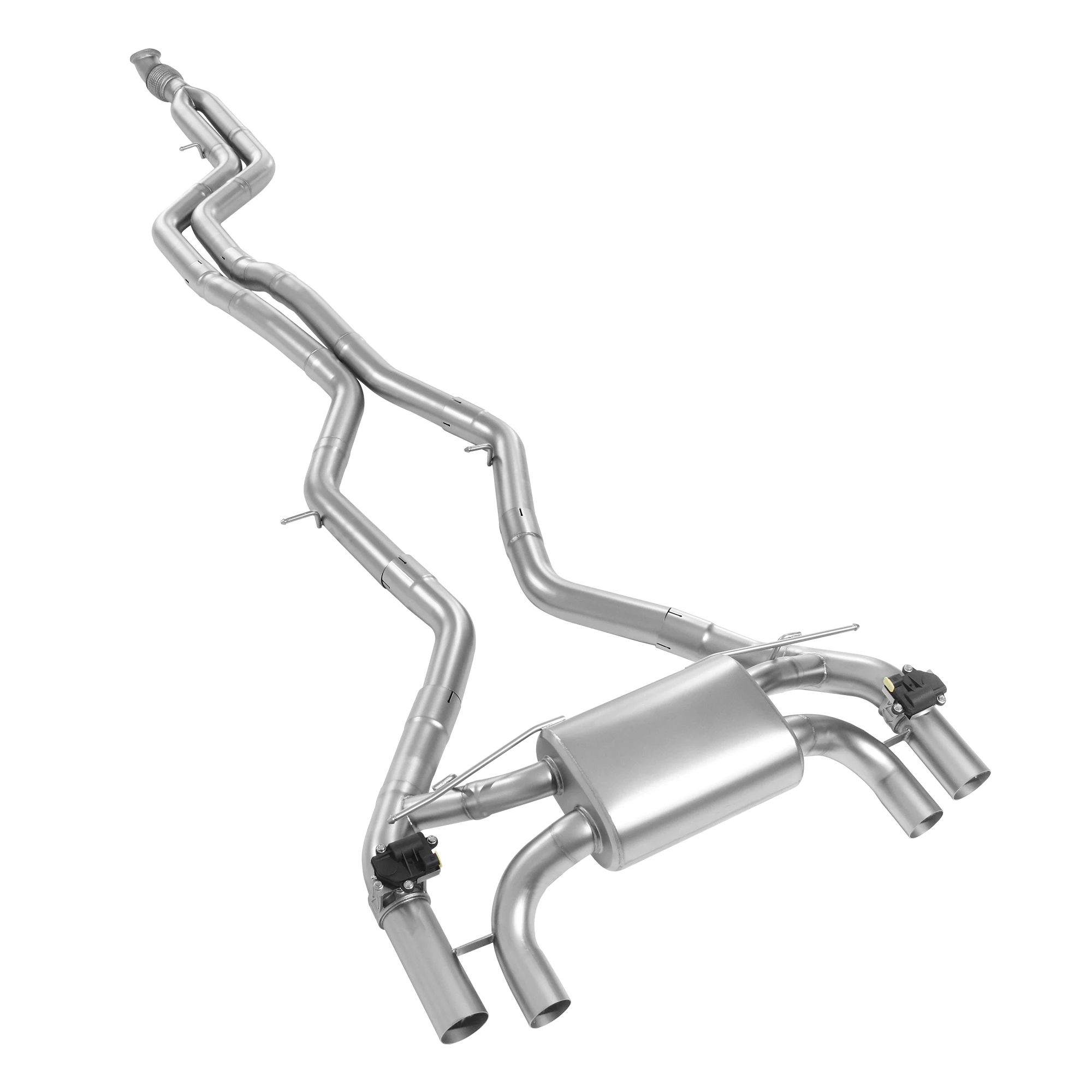 Catback Exhaust System For BMW M2 F87 N55 3.0T 2016-2018 Stainless Steel Performance Exhaust Cat-back Pipe Kit