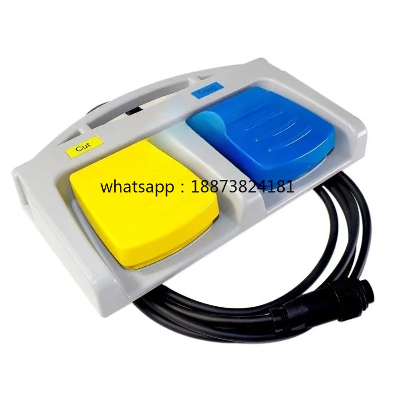 Electric Foot Switch Pedal Plastic Double Button Foot Switch Diathermy fast shipping