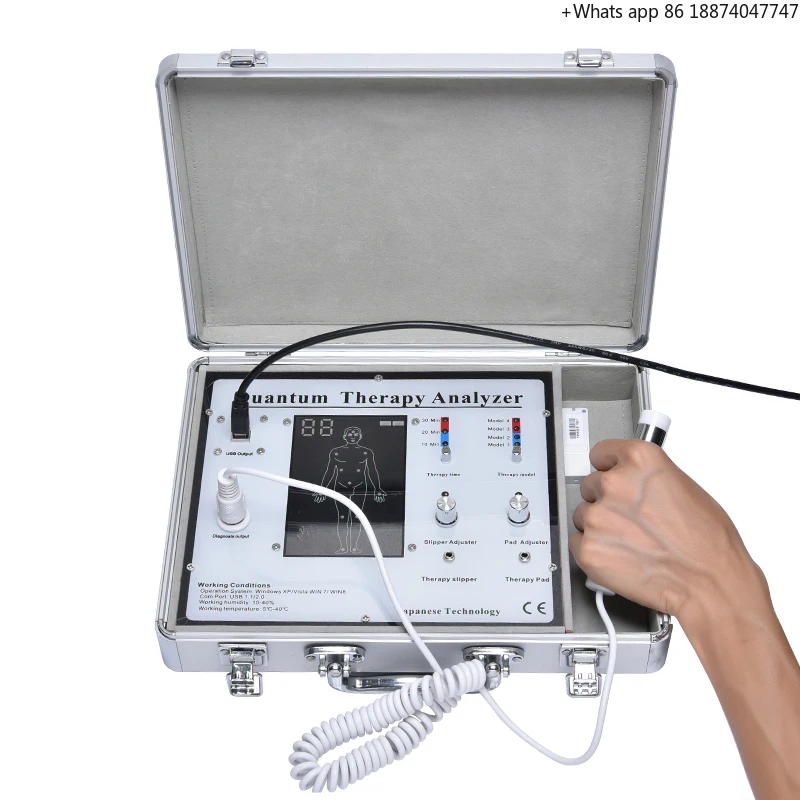 Ce Certified Newest Generation Health Analyzer Full Body Scanning  Resonance Magnetic Analyzer With Analysis And Therapy