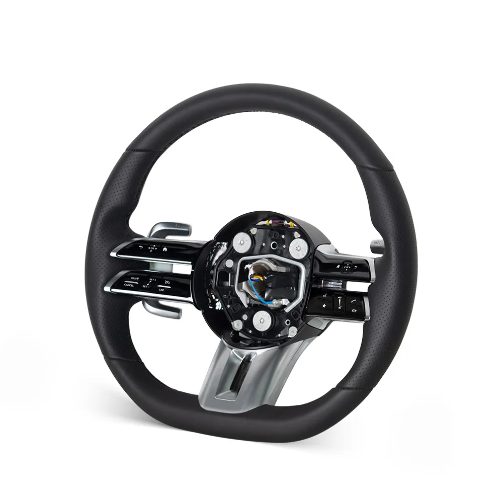 fit  W204 W205 W211 W212 W222 GLE CLA Sports Leather Steering Wheel/Sports