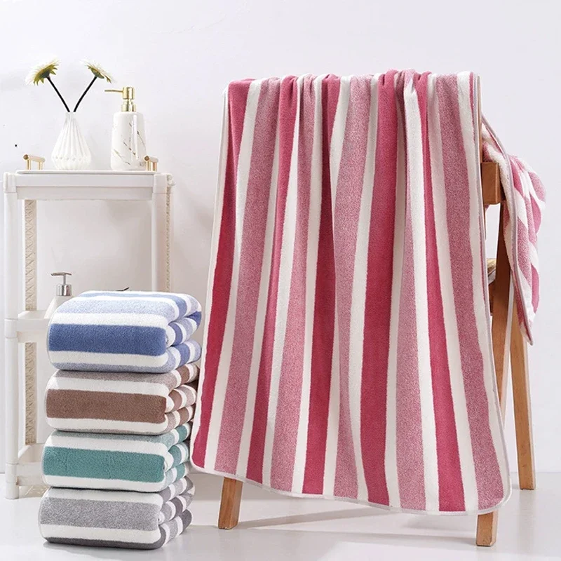 Toallas de baño cómodas y gruesas suaves para el hogar para hombres y mujeres, toallas grandes absorbentes y cómodas para parejas, toalla envolvente, 1 ud.