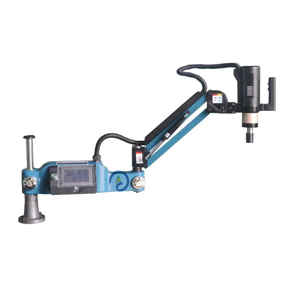 220V Electric Tapping Arm Machine CNC Bench Drilling With Standard Tap Holder Vertical & Horizontal Direction
