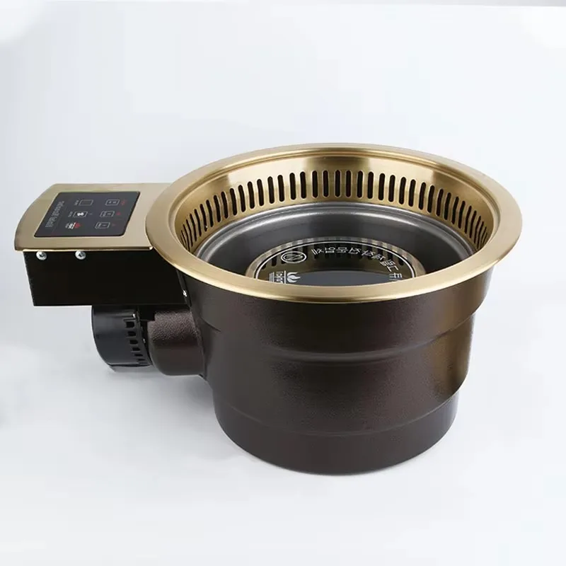 for Indoor Cooking Smokeless Electric Barbecue Grill Smoker Korean Restaurant Style Roaster BBQ