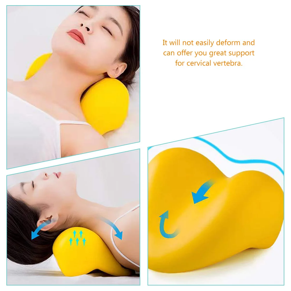 

Neck Cervical Pillow 45X30Cm Memory Foam Ergonomic For Pain Relief Sleeping Driving Office Bath Use Cervical