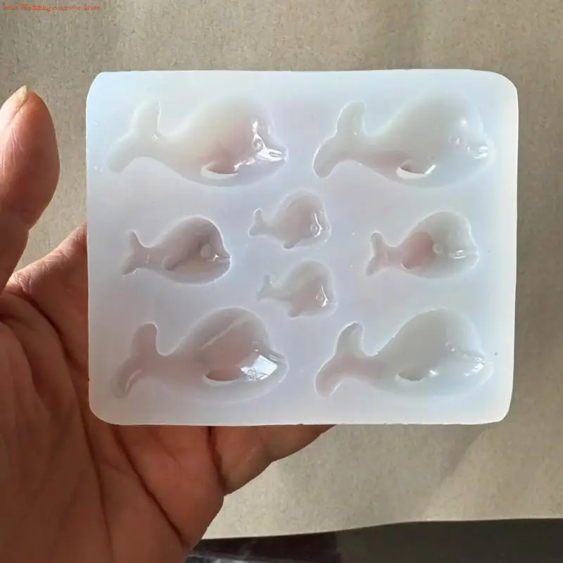 

G92D Silicone Mold Jewelry Crafting Mold Dolphin Epoxy Resin Accessories Mould