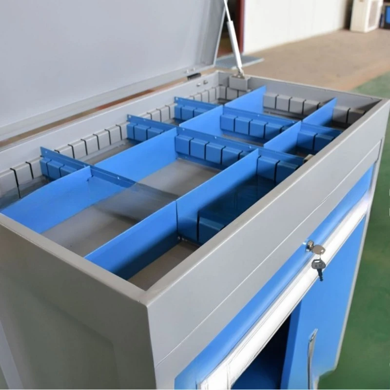 Industrial Grade Heavy-duty Thickened Tool Workshop Storage with Hanging Plate Folio Mobile Storage Cabinet