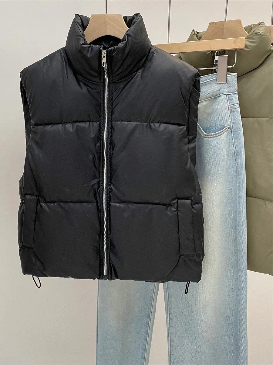 Faionable الخريف الشتاء التخسيس PC جلد أسفل القطن سترة المرأة تنوعا Sli ular الاتجاه على الانترنت #2