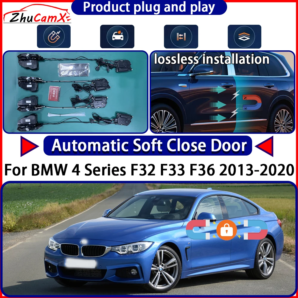 OEM Electric Door Lock Actuator for BMW 4 Series F32 F33 F36 2013-2020 Soft Close Door Kit Power Latch System Auto Pull Door