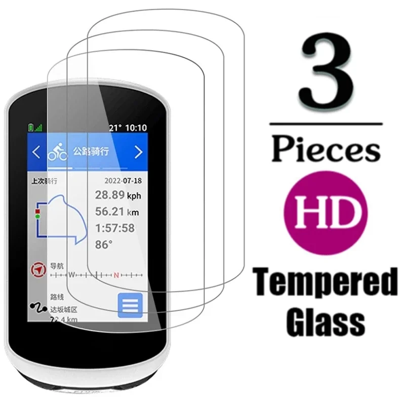HD закаленное стекло для Garmin Edge 1040 1030 830 840 520 530 540 велосипед GPS секундомер Защита экрана для Garmin Edge Explore 2