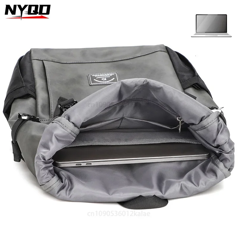 Laptop Backpack Men Back Pack Luggage Shoulder Bags New Arrive Large Oxford Rucksack Travel Bag Roll Cover Men Bagpack