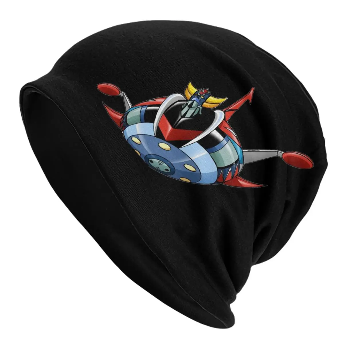 Atlas Goldrake Bonnet Hats Outdoor UFO Robot Goldorak Grendizer Actarus Mazinger Z Manga Skullies Beanies Hats Warm Dual-use Cap