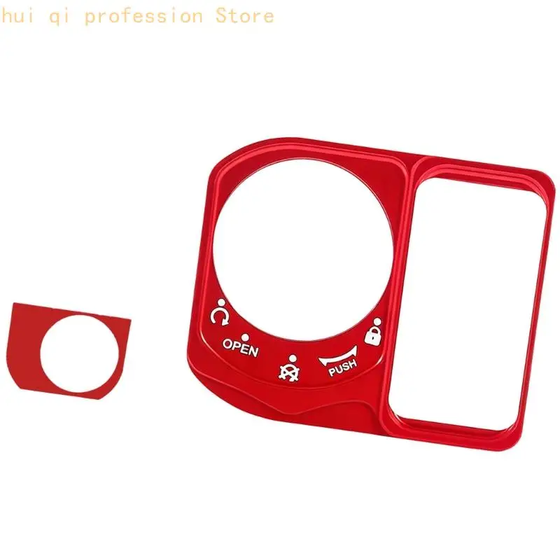 Aluminum Alloy Lock Guard Protector Electric Door Lock Cover Guard Protector For PCX160 2021-2026 Replacement Part H8WE