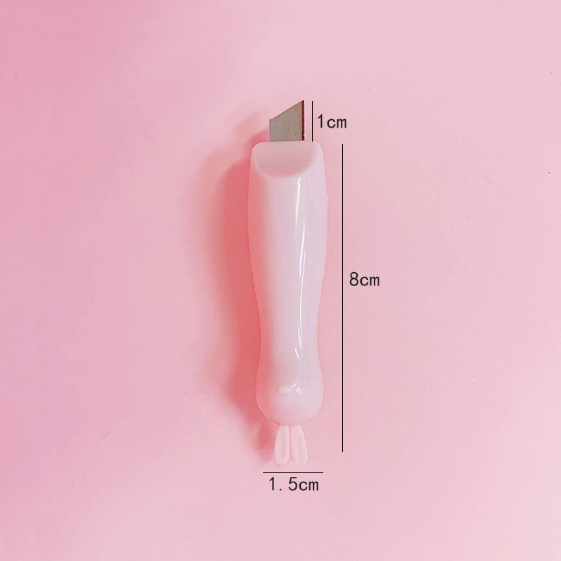 Cute Rabbit Knife Kawaii Art Cutter Knife Student Art Tools Stationery School Supplies Pen Mini Box Cutter