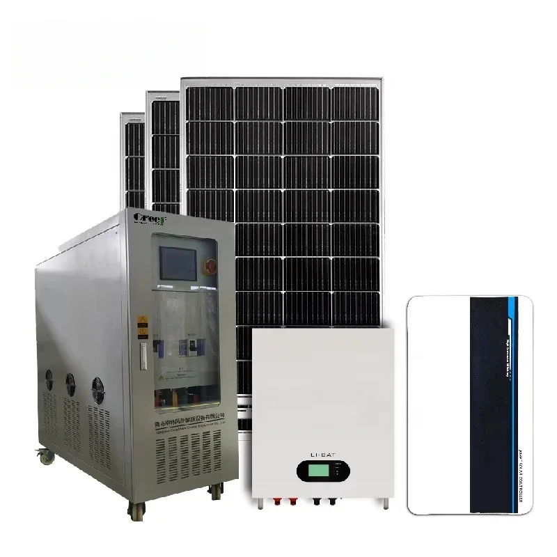 220V/380V WYE 15KW 20KW 30KW Hybrid Storage Single Phase Solar Generator For Home Easy Installation